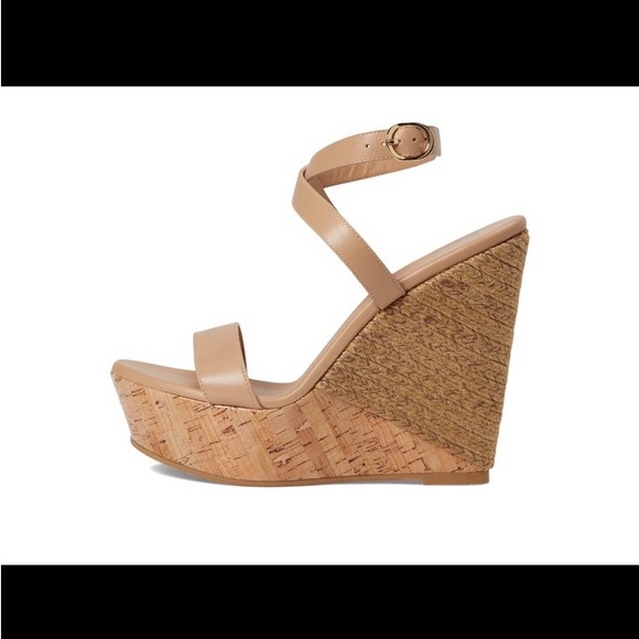 Stuart Weitzman 5050 Wedge NWT 9.5B - Picture 2 of 13